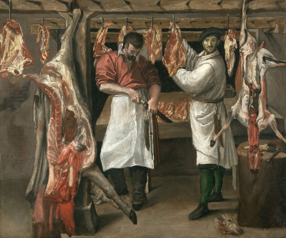 “La macelleria”, 1580 circa, Annibale Carracci