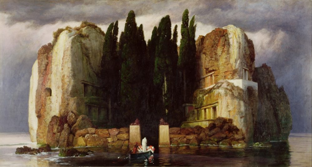 Arnold Bocklin, The Isle of the Dead, 1886 (oil on panel)