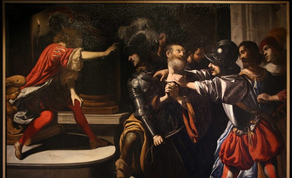 La cattura di San Pietro, di Rutilio Manetti, di proprietà di Vittorio Sgarbi, l'opera al centro delle polemiche