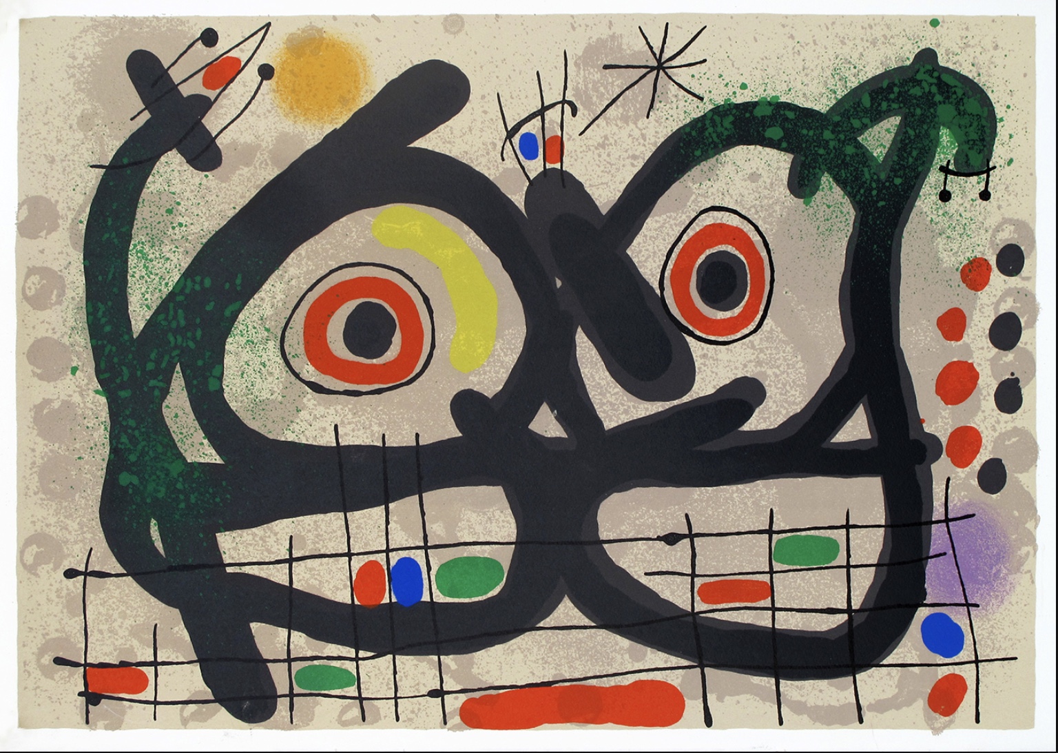 La gioia del colore di Joan Miró