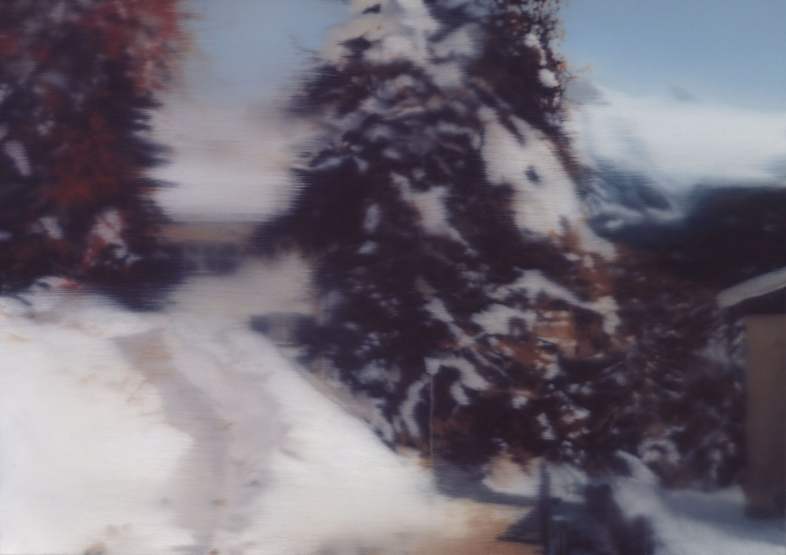 Gerhard Richter a tu per tu con il paesaggio alpino dell’Engadina