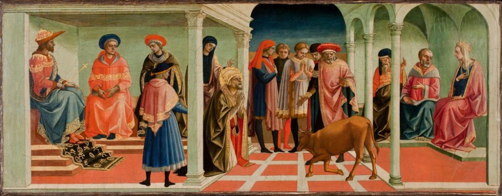 Francesco Pesellino, (1450s). Photo: Daniel Arnaudet, © RMN-Grand Palais (musée du Louvre).