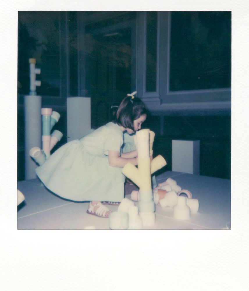 Alice Ronchi, “Indoor Flora Play Platform” 2017 Polaroid Courtesy of the artist Photo Courtesy: Alice Ronchi