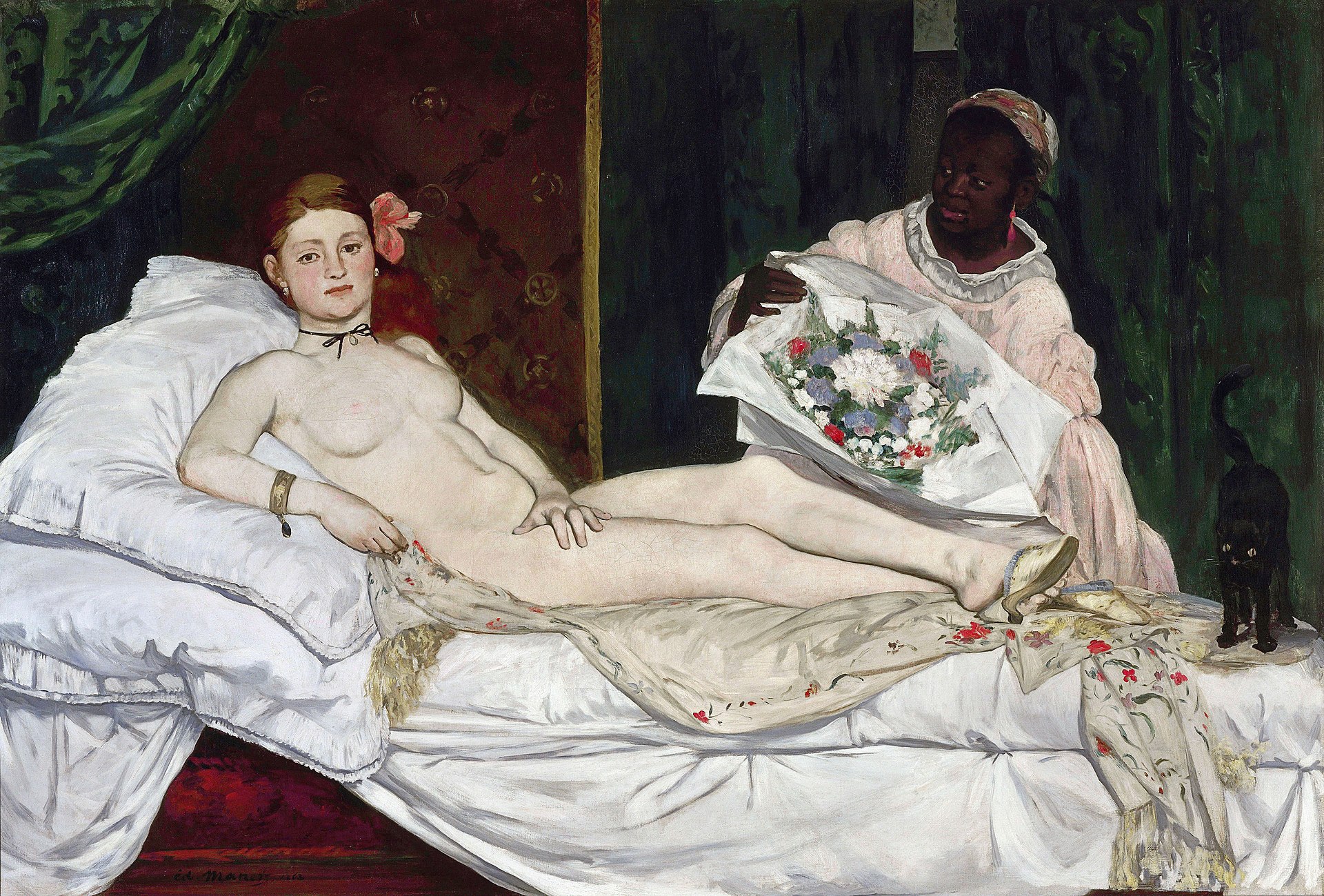 Si prega di non toccare: una rilettura dell’Olympia di Édouard Manet