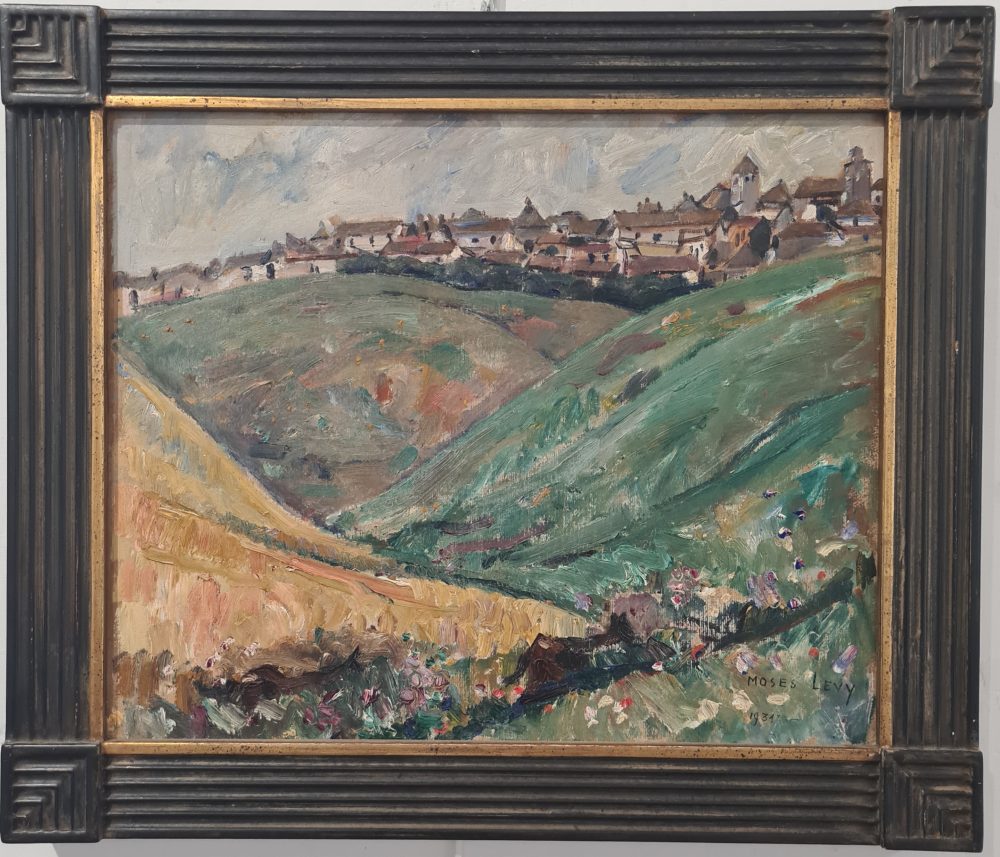 Moses Levy, Collina di S. Roque, 1931, Olio su cartone. Base d'asta €3.500,00. Stima €3.700,00 - €5.500,00