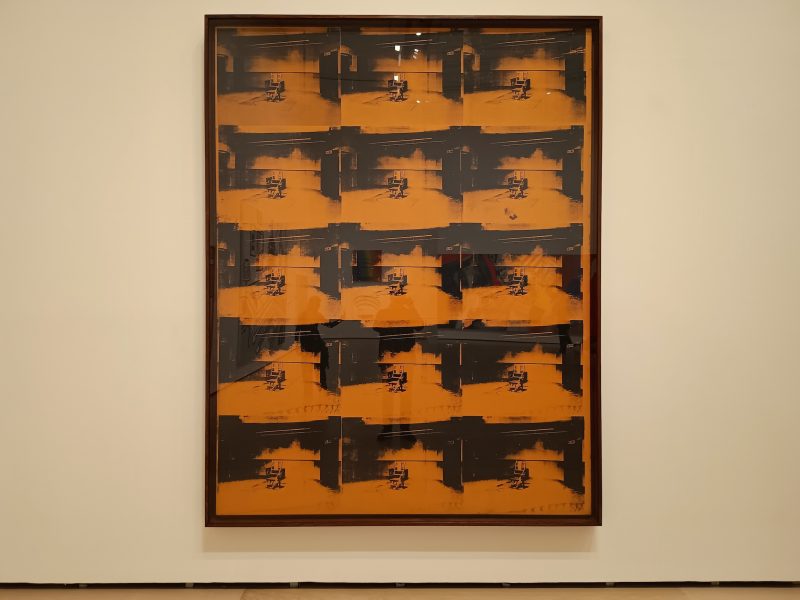 Andy Warhol, Disastro arancione n. 5 (Orange Disaster #5), 1963, Solomon R. Guggenheim Museum, New York, donazione, Harry N. Abrams Family Collection