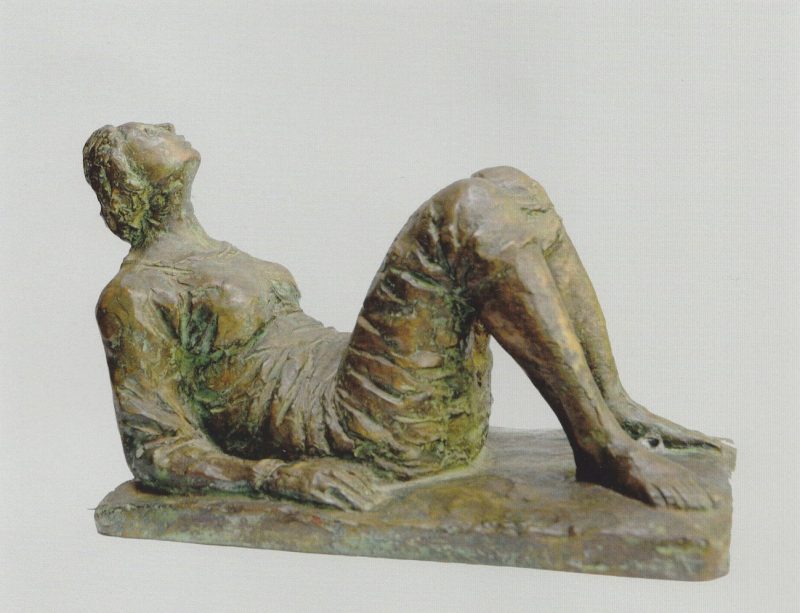 Carmine Cecola, Figura sdraiata, 1985, Bronzo, cm 20x16x28, ph. Sahar Motamed, © Edart Edizioni