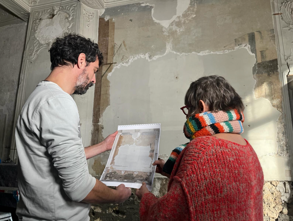 Scoperto a Aix-en-Provence un nuovo murale di Paul Cézanne