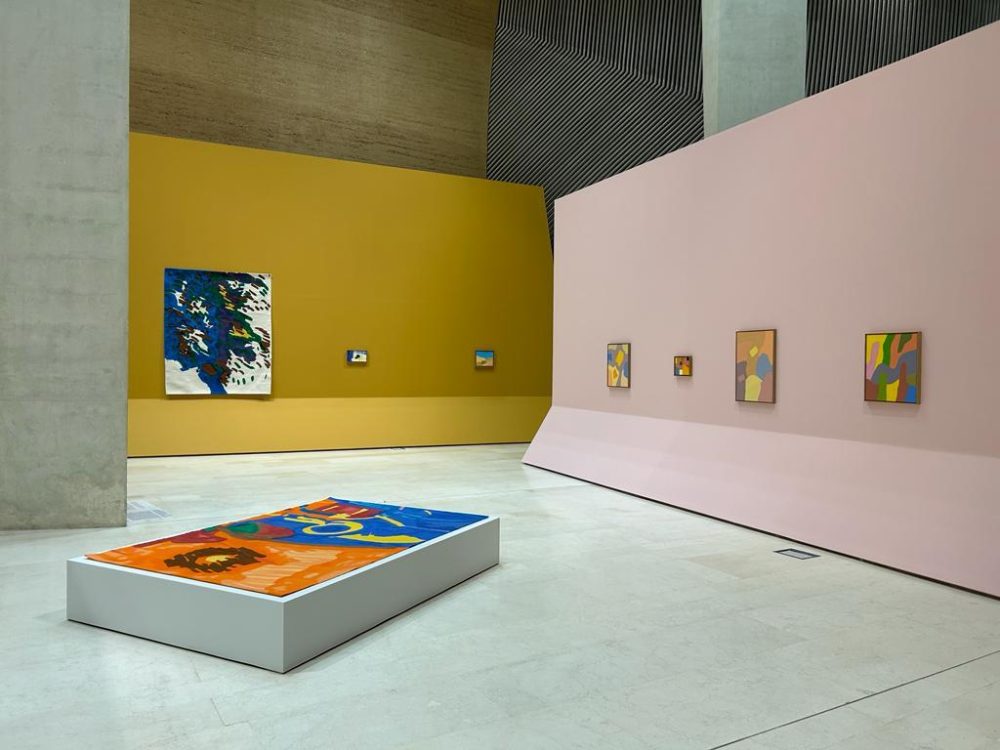 Etel Adnan Between East and West, Ithra Center, 2024