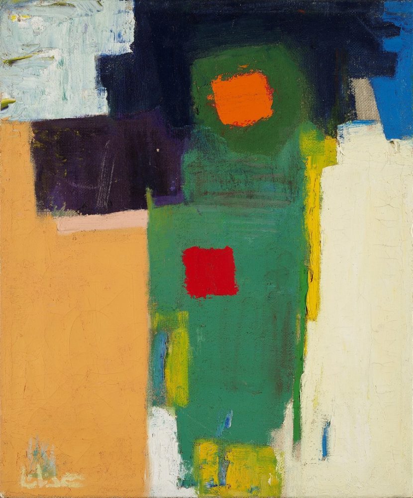 Etel Adnan, Untitled, circa 1965. (Sotheby's)