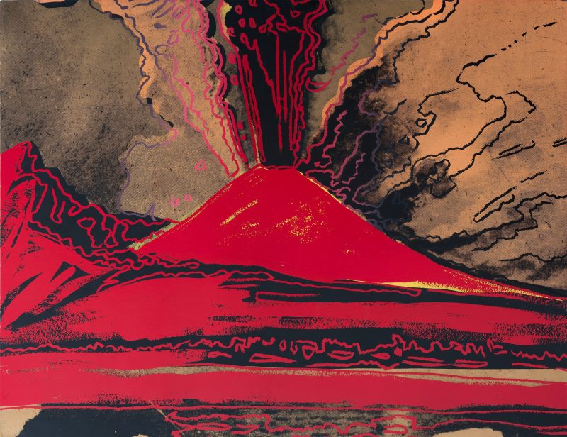 Andy Warhol (1928 - 1987) Vesuvius, 1985