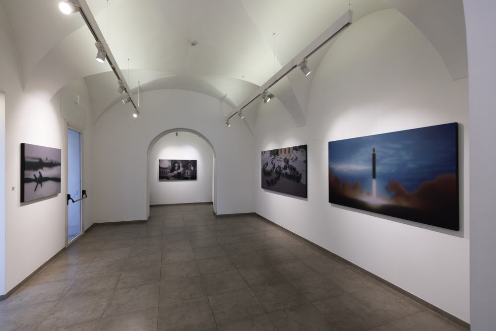 Cristiano Pintaldi, installazion View alla Mucciaccia Gallery, foto Monkeys Video Lab