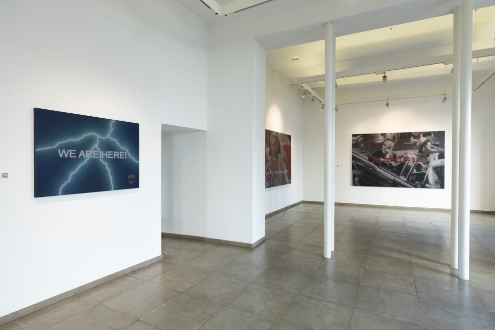 Cristiano Pintaldi, installazion View alla Mucciaccia Gallery, foto Monkeys Video Lab