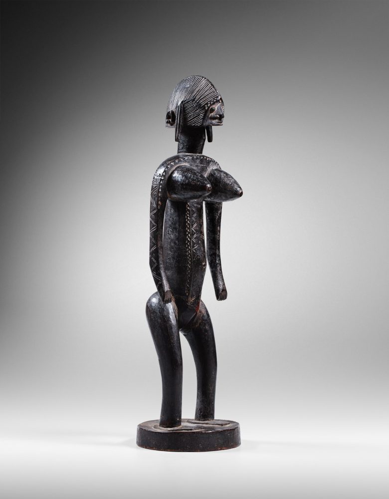 Statue, Bamana, Mali Estimation : 80 000 / 120 000 € Ancienne Collection Hélène et Henri  Kamer