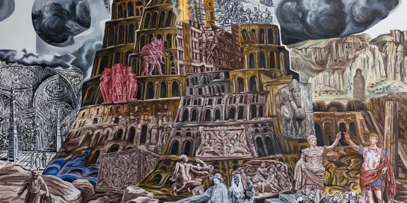 Walter Bortolossi, La torre di babele, 2024