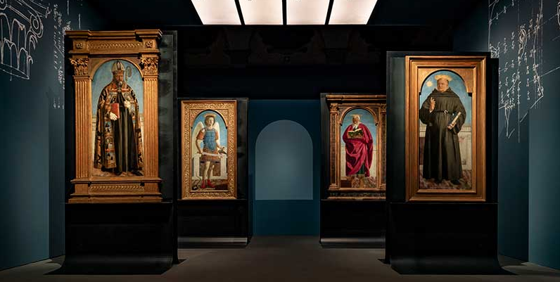 Dopo 555 anni riunite 8 tavole del Polittico agostiniano di Piero della Francesca. L’irripetibile evento al Museo Poldi Pezzoli di Milano