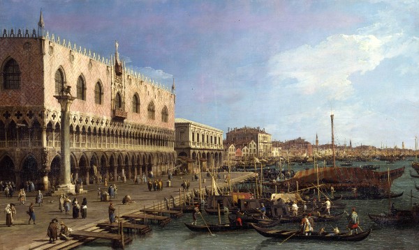 La Riva degli Schiavoni di Canaletto protagonista a Palazzo Ducale