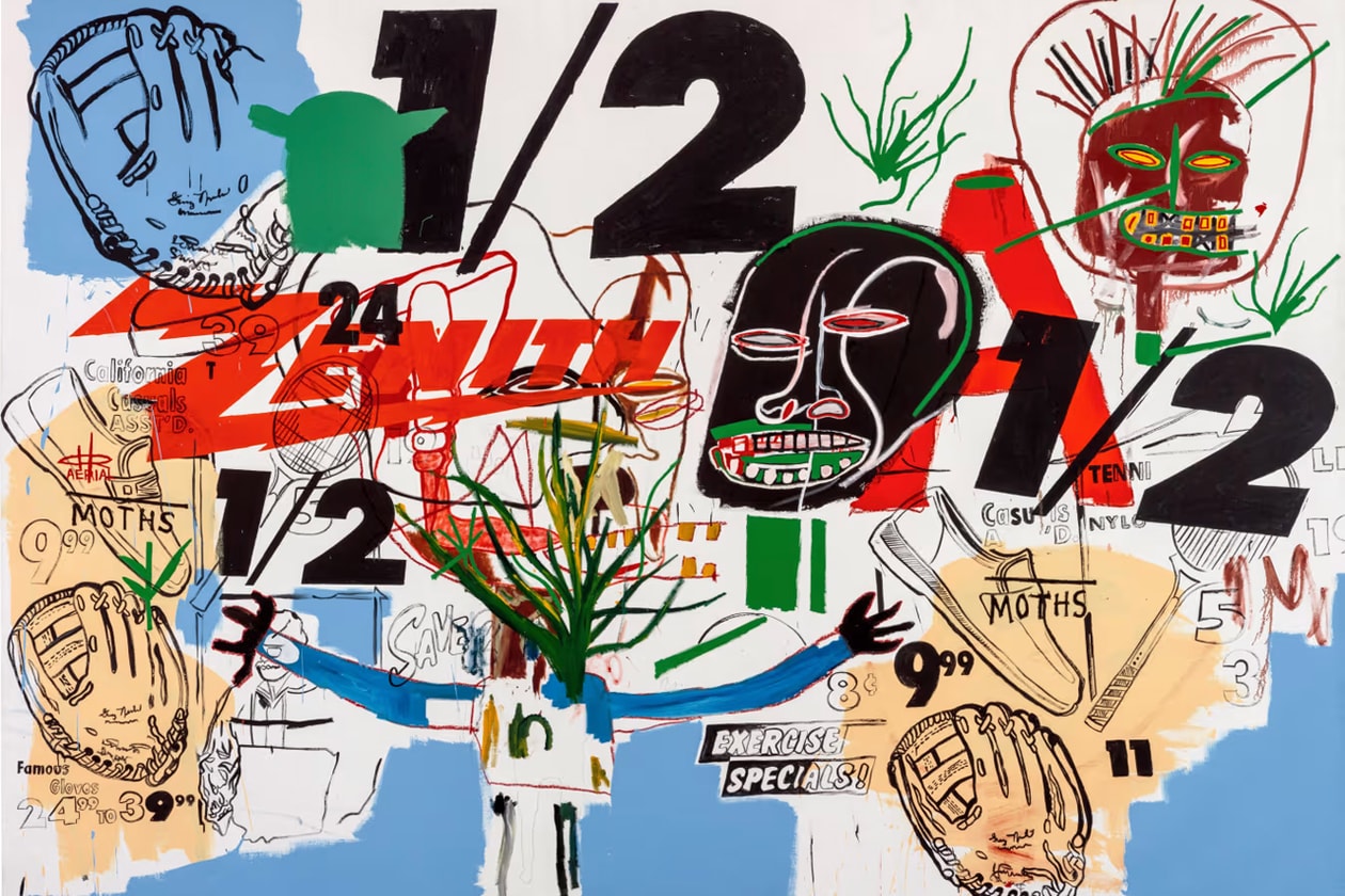 Una mega tela fatta da Warhol e Basquiat insieme vale 18 milioni da Sotheby’s