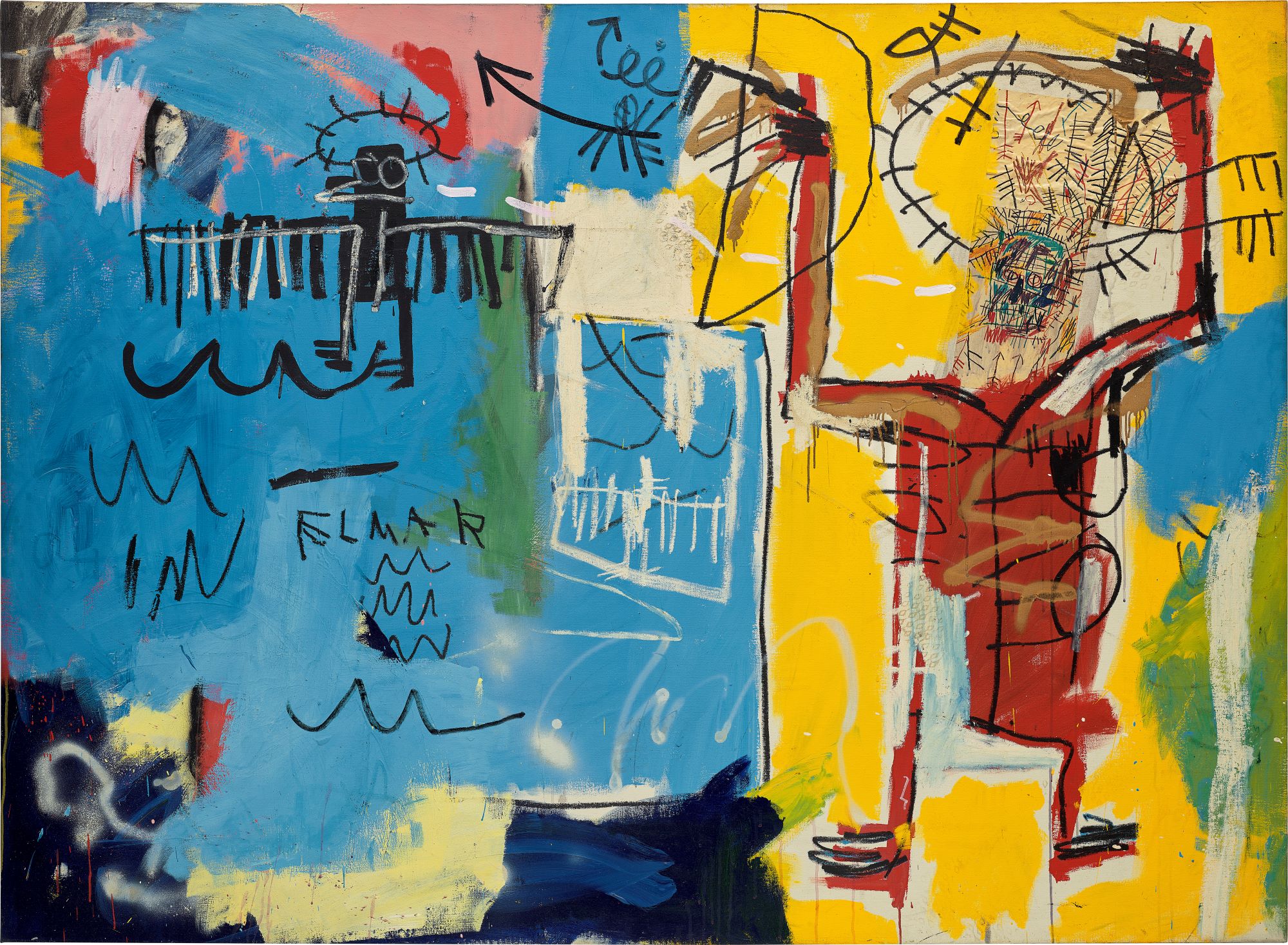 Tre mega Basquiat multimilionari in asta tra New York e Hong Kong