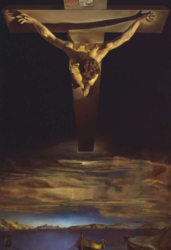 Salvador Dalí, ''Cristo di San Juan de la Cruz'', 1951