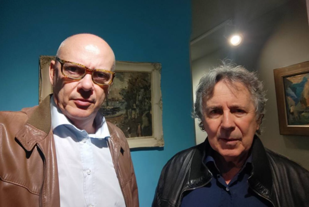 Francesco Vaccarone con Paolo Asti