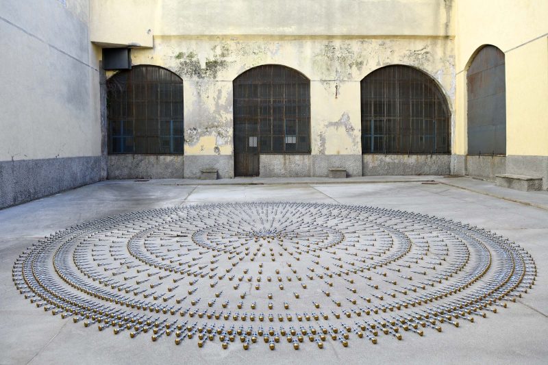 Gianni Moretti, Anna - Monumento all'Attenzione (promessa) per Connexxion, Ex Carcere Sant'Agostino, Savona, 2024. Ph. Michele Alberto Sereni