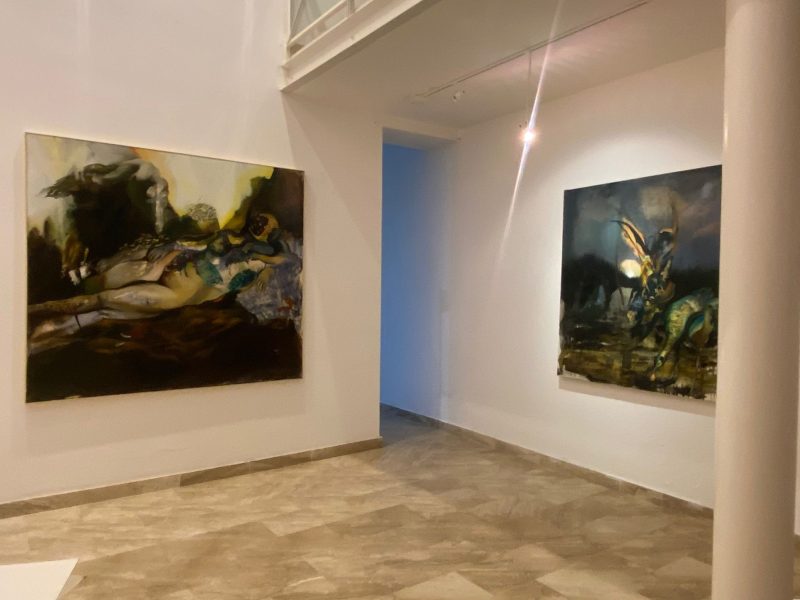 Opere di Chiara Calore per la mostra Between Us