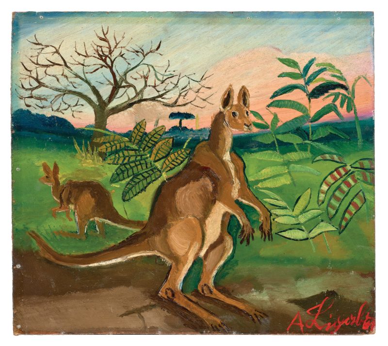 ANTONIO LIGABUE 1899-1965, Canguri 1952-1962. Stima 28-35 mila euro