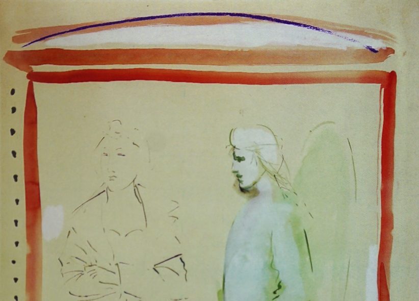 Giacomo Manzù ''Annunciazione'', 1956, particolare