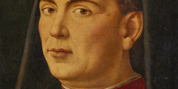 Pittore Italiano, XIX secolo, Ritratto di Uomo, Da Antonello da Messina. Lotto 18 stima € 20.000-30.000