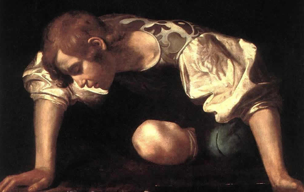 La vanità sopraffà Narciso: il capolavoro di Caravaggio