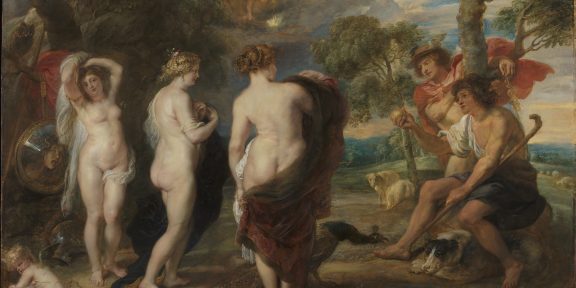 Il giudizio di Parigi Pietro Paolo Rubens probabilmente 1632-5