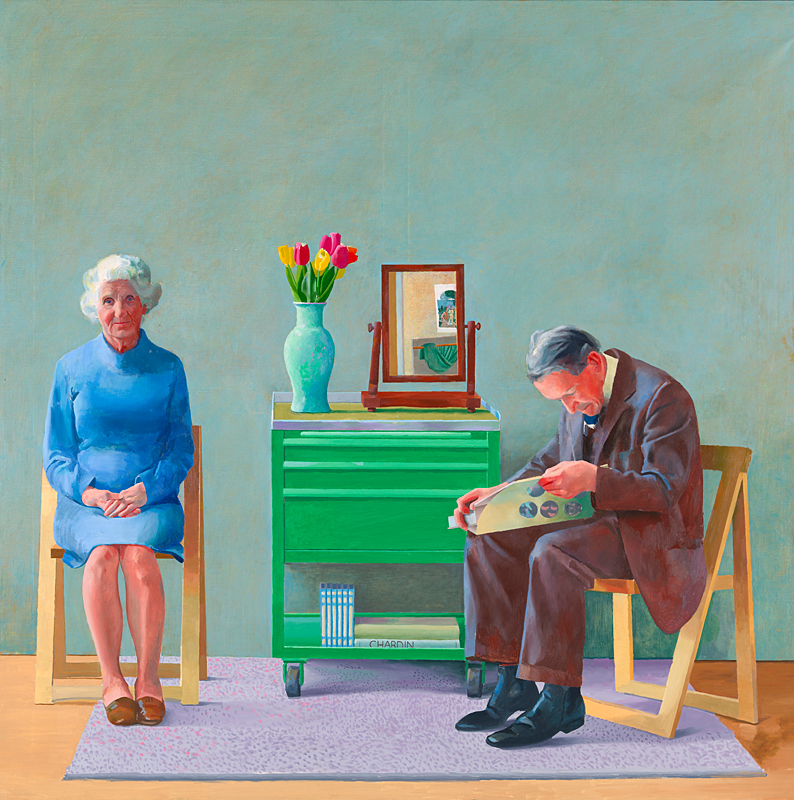 My ParentsDavid Hockney (born 1937) 1977 Tate, purchased 1981