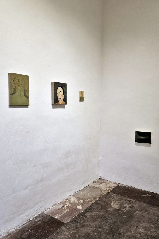 Installation view, Magnifica presenza, mostra personale di Arianna Zama presso Marsaladue