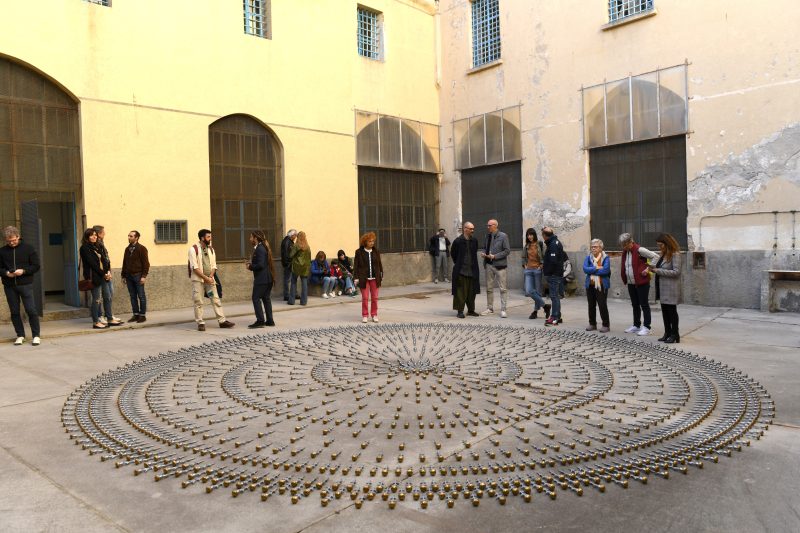 Gianni Moretti, Anna - Monumento all'Attenzione (promessa) per Connexxion, Ex Carcere Sant'Agostino, Savona, 2024. Ph. Michele Alberto Sereni