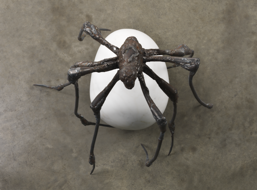 Louise Bourgeois SPIDER, 2000 Steel and marble 52.1 x 44.5 x 53.3 cm Photo: Christopher Burke, © The Easton Foundation/Licensed by S.I.A.E., Italy and VAGA at Artists Rights Society (ARS), NY