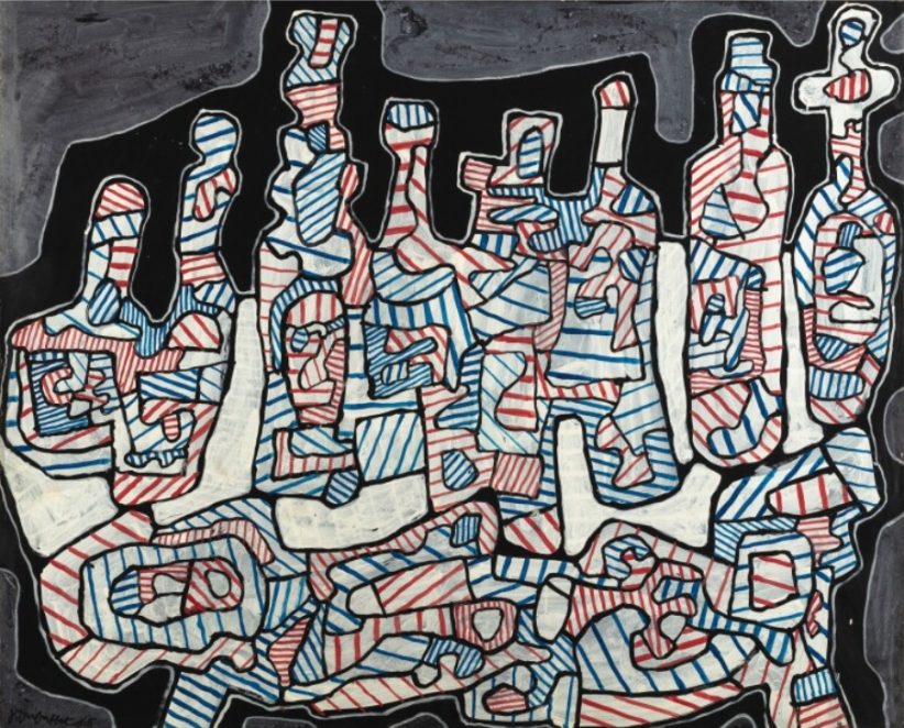 Jean Dubuffet, Le château de bouteilles