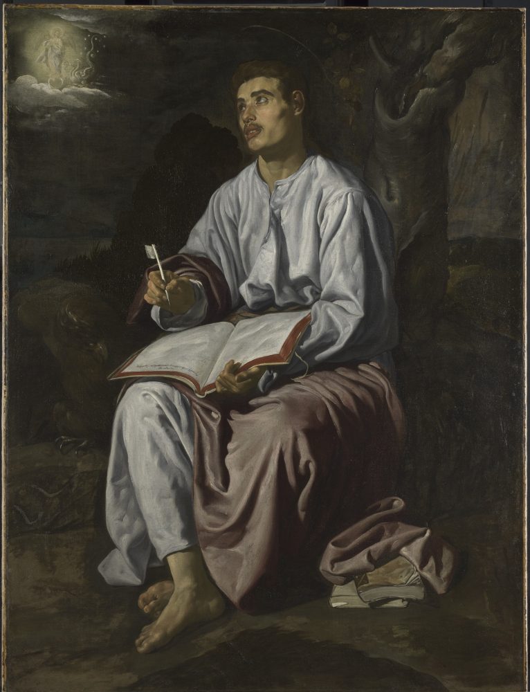 Diego Velázquez, San Giovanni Evangelista sull’isola di Patmos © The National Gallery, London