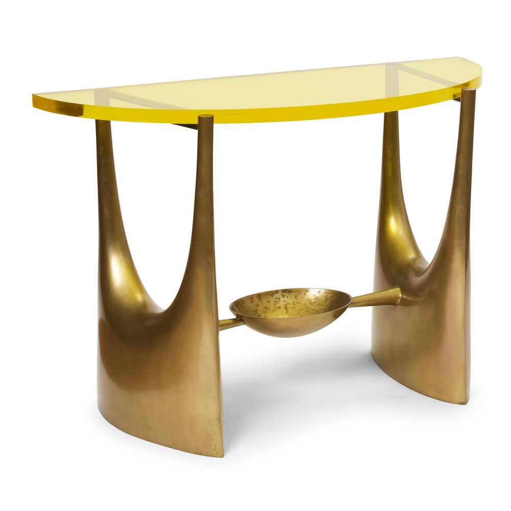 PHILIPPE HIQUILY (1925-2013) AND JEAN-CLAUDE FARHI (1940-2012) Console, designed 1968