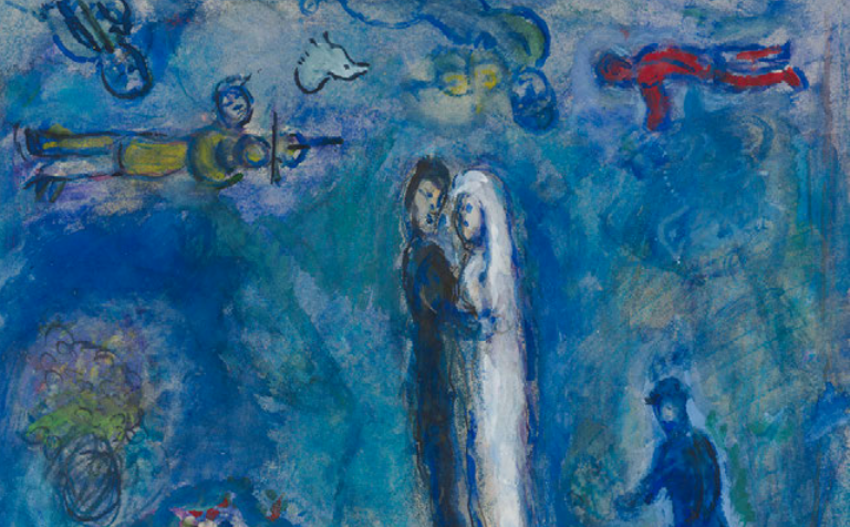 90 opere di Marc Chagall in una grande mostra all’Albertina Museum di Vienna, che ripercorre tutti i suoi periodi creativi