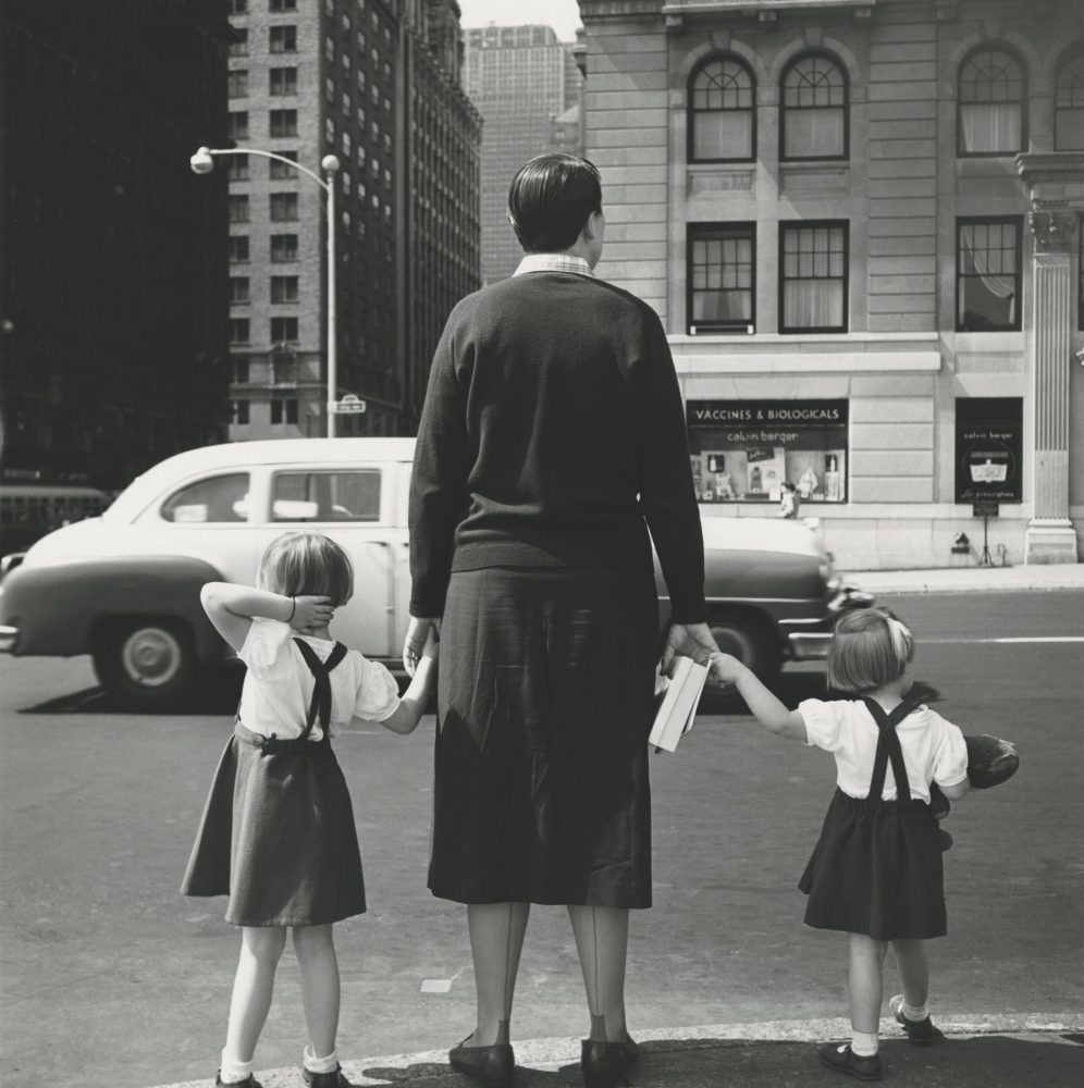 Vivian Maier, New York, NY, 1954, Gelatin silver print, 2012 © Estate of Vivian Maier, Courtesy of Maloof Collection and Howard Greenberg Gallery, NY