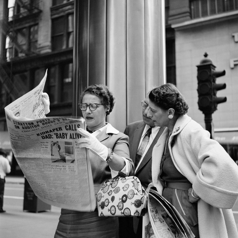 Vivian Maier, Chicago, IL, n.d., Gelatin silver print, 2014 © Estate of Vivian Maier, Courtesy of Maloof Collection and Howard Greenberg Gallery, NY