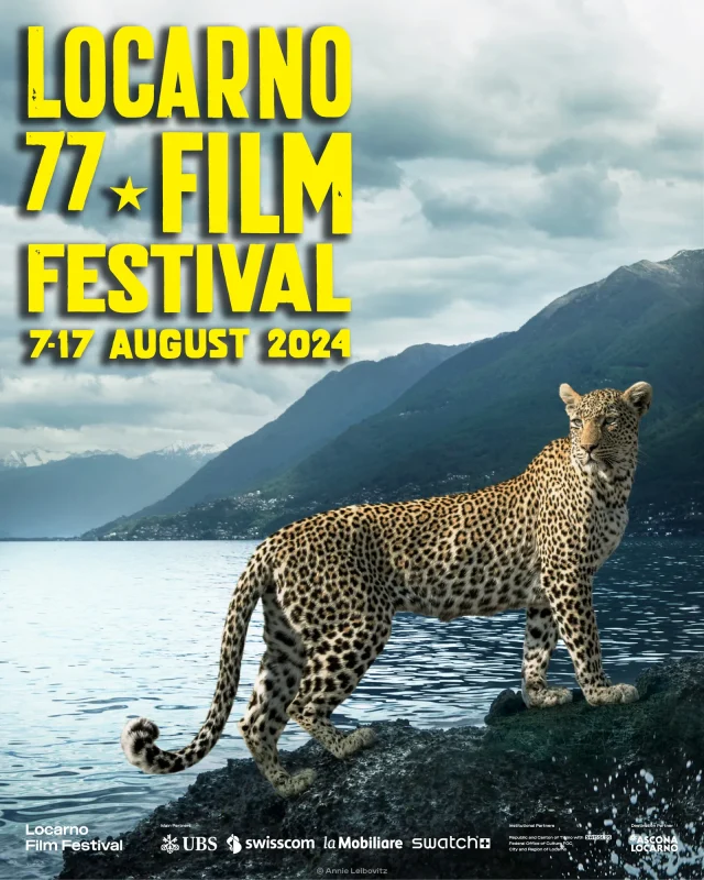 La locandina di Locarno 77, realizzata da Annie Leibovitz