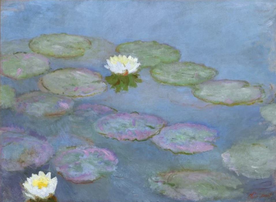 Claude Monet, Nymphéas (1897–99). Courtesy Christie's Images Ltd 2024.