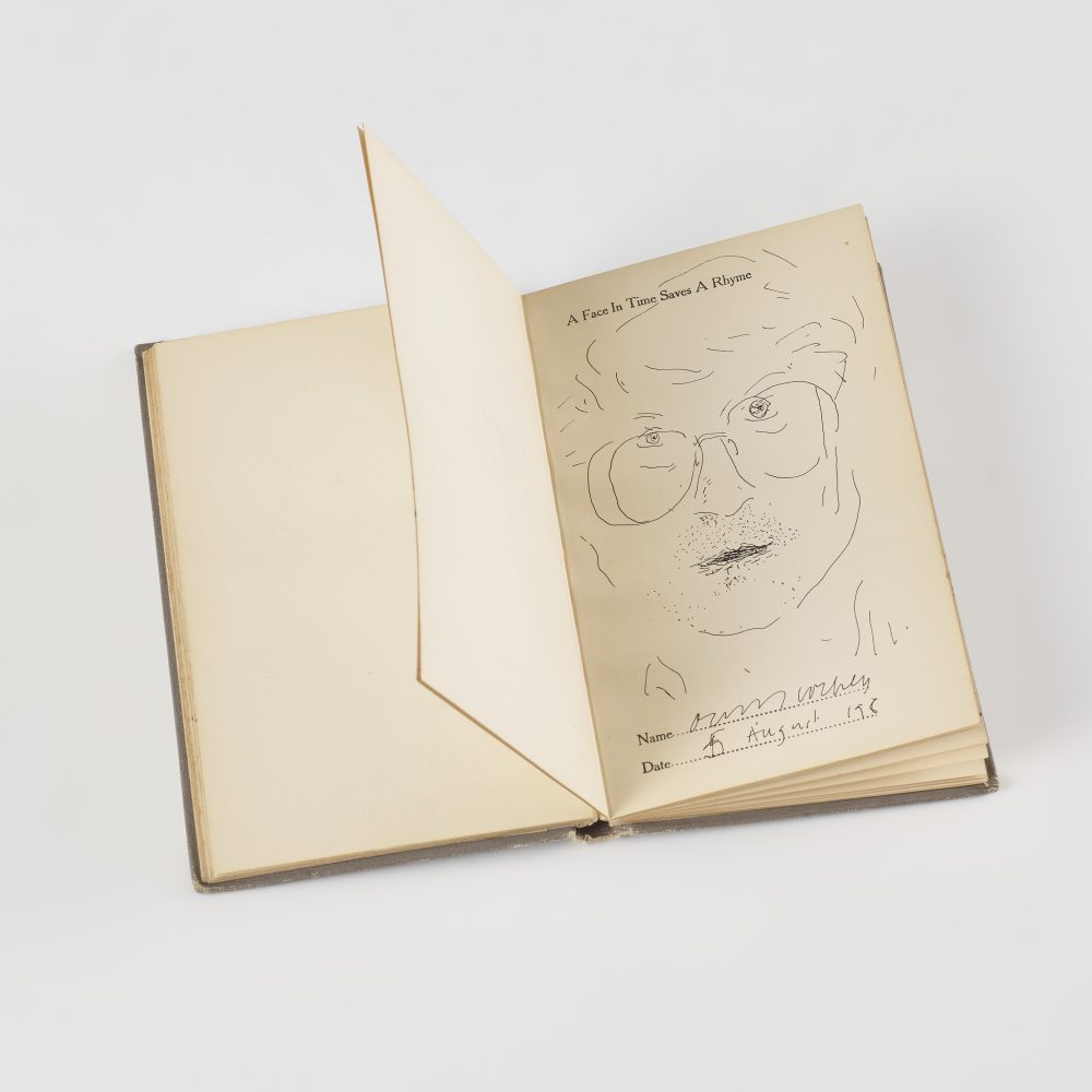 David Hockney The Faces of My Friends , 1910 - 19 84 Estimate: £40,000 – 60,000