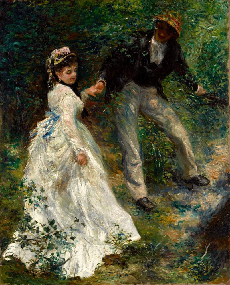 Pierre-Auguste Renoir, La Promenade, 1870. J. Paul Getty Museum, Los Angeles