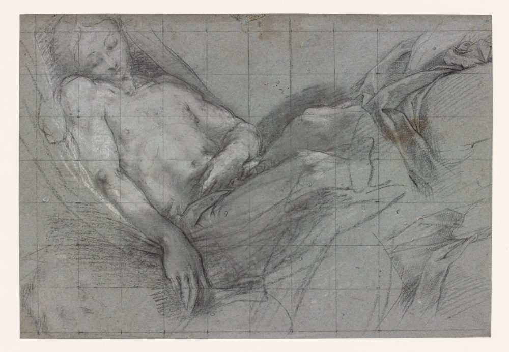 Federico Barocci(1535-1612) Étude pour la Mise au tombeau, vers 1579-1582