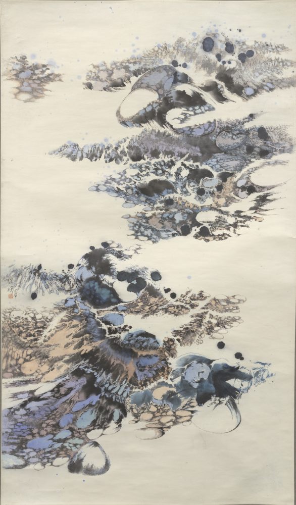 HUNG HSIEN (MARGARET CHANG, Born 1933) Ocean Rocks, 1970