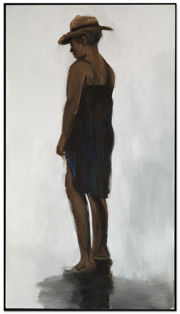 LYNETTE YIADOM-BOAKYE (B. 1977)11am Monday
oil on canvas
71 x 39.1/4in. (180.3 x 99.7 cm)
Painted in 2011.
Estimate: $600,000-800,000