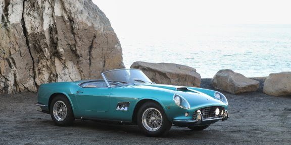 1962 FERRARI 250 GT SWB CALIFORNIA SPIDER, AMELIA ISLAND 2023, SOLD FOR $18,045,000